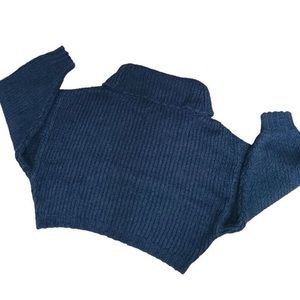 Pilcro Sweater, Zamora Cowl Neck Crop Sweater, M